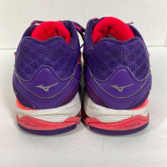 Mizuno Shoes Womens 8 M Purple Wave Inspire 12 Running J1GD164403 Low Top Mesh - Picture 5 of 11